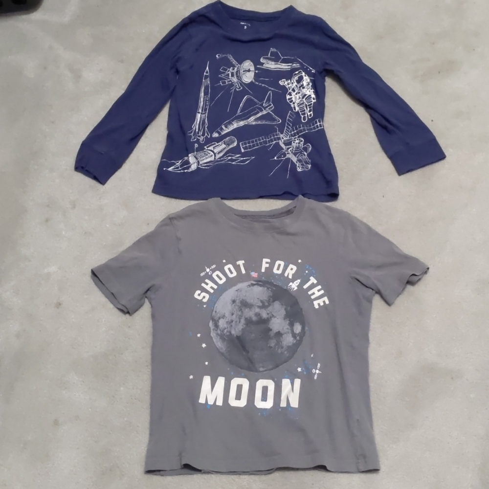 Space kids shirt bundle.